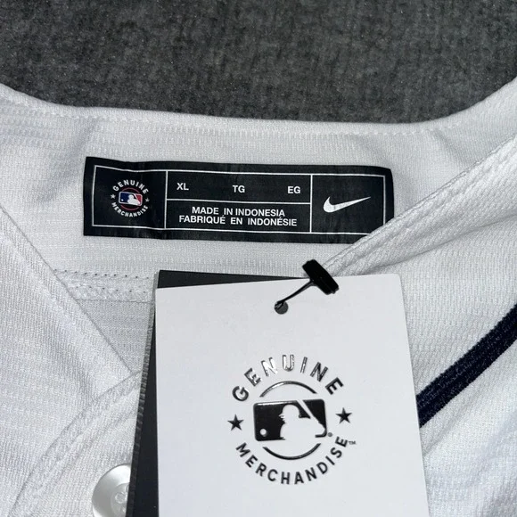 Wander Franco Tampa Bay Rays Nike Jersey - White Size XL‎ MLB Baseball NWT - Picture 5 of 10